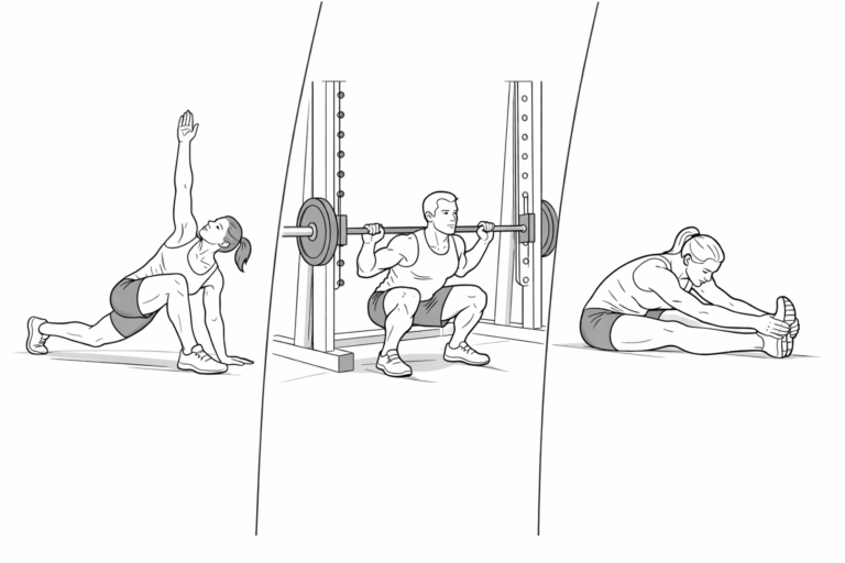 Beginner Leg Day Workout for Fat Loss and Core Strength