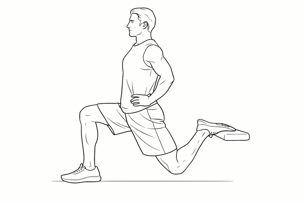 Iliopsoas Stretching Exercise For Treat Lower Crossed Syndrome