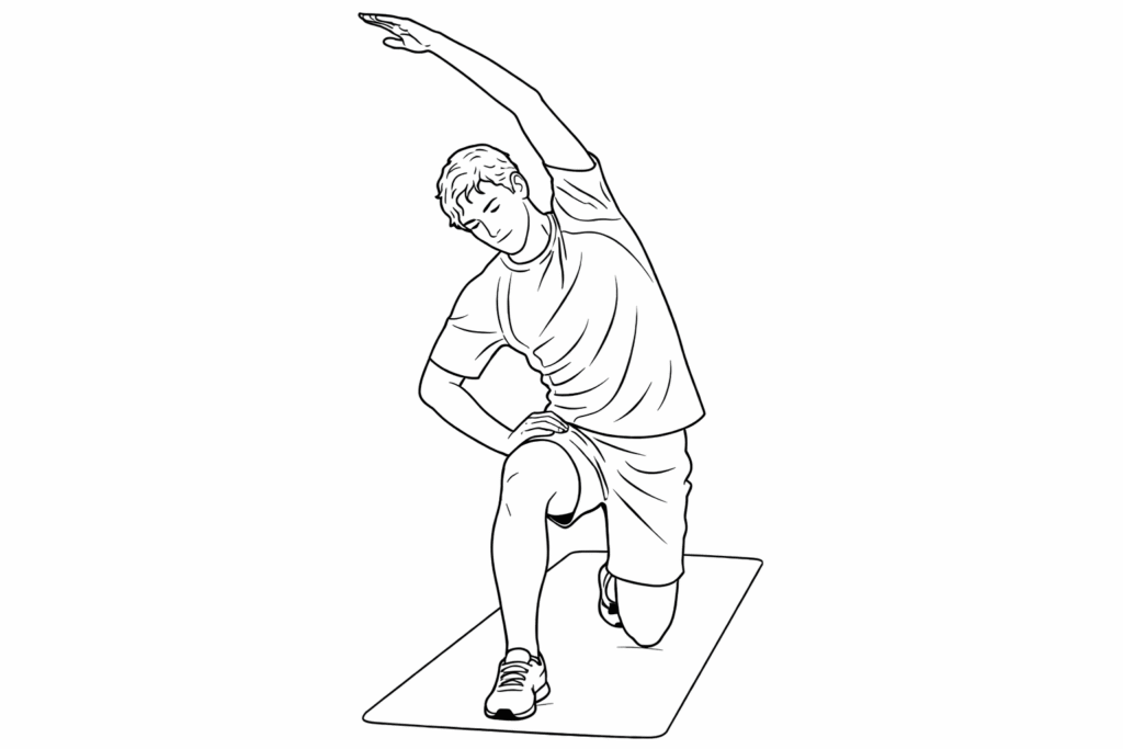 Side Bend Stretch for Treat Lower Crossed Syndrome