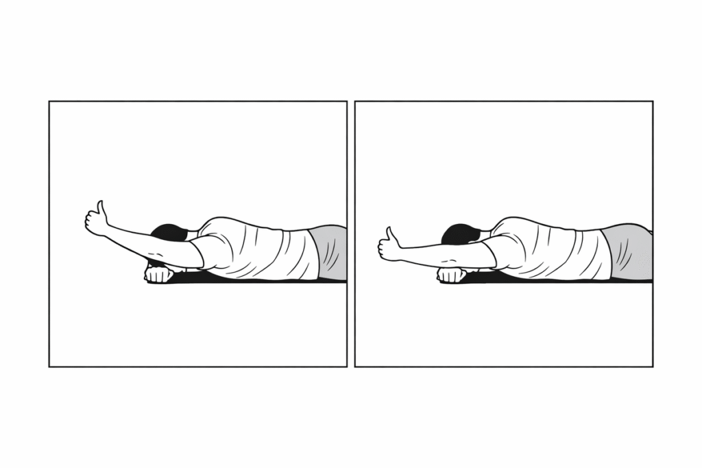 Lower Trapezius Exercise (Y Raise) Toturial