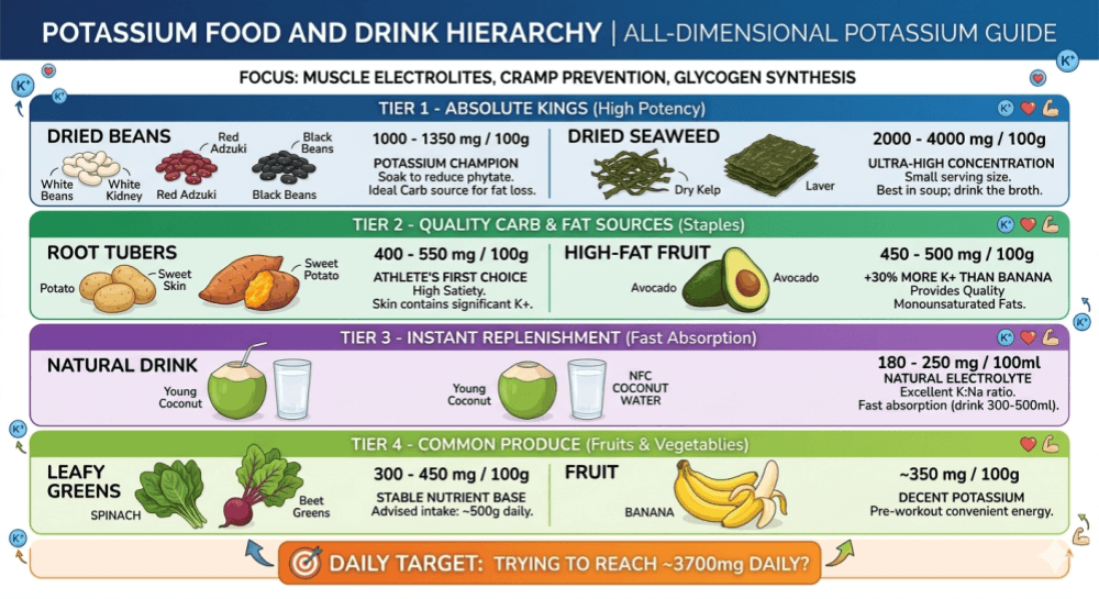 List of potassium-rich foods