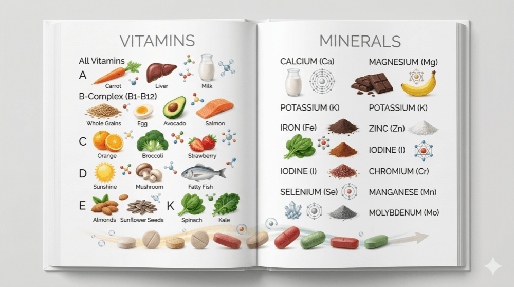 Common multivitamin ingredients list