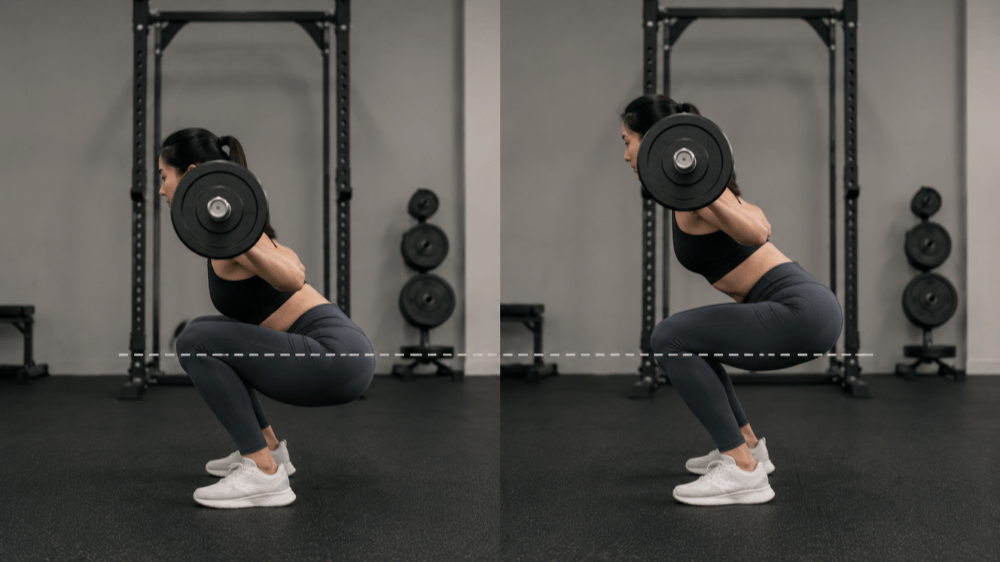 Comparison of Two Squat Techniques
