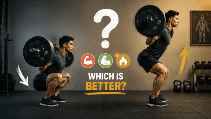 How Deep Should You Squat? What Science Says About Strength, Muscle Growth & Fat Loss