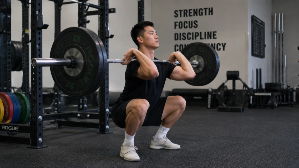 front squat